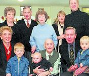 A family gathering for Bill's 100th