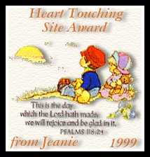 Jeanie's Hearttouching Site Award