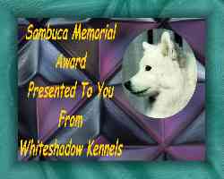 Sambuca Memorial Award