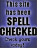 The Spell Checked Award