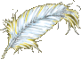 Listen to the feather as it lightly touches ground