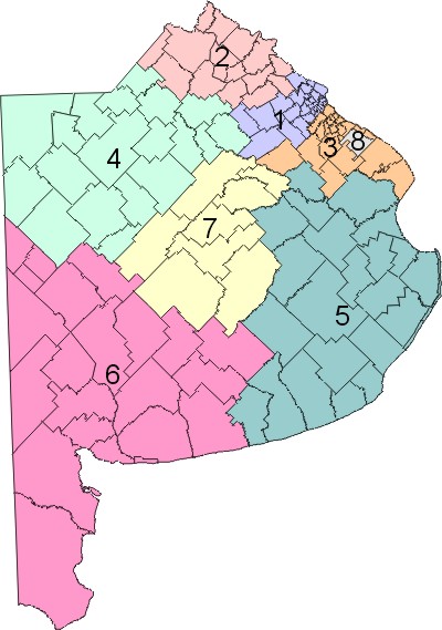 Mapa De Las Secciones Electorales 7203