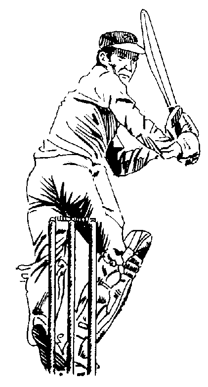 clipart of cricket