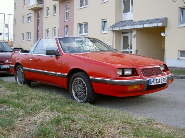 89 Chrysler lebaron convertible turbo #4