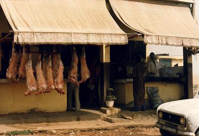 Open air goats restaurant