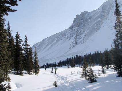 On our way to the Red Deer Lakes