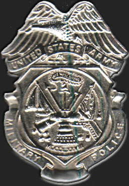 US Army Military Police Badge