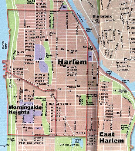 Maps Of Harlem