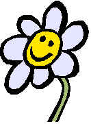 Daisy Flower Smiley Face