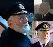 who played the captain in titanic