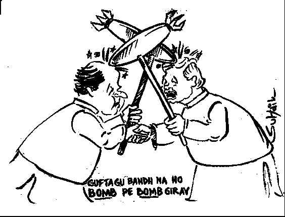 Kashmir Cartoon
