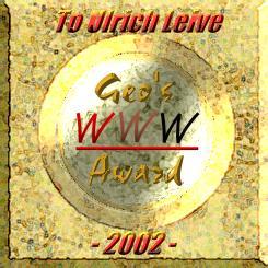 Geo's WWW Award