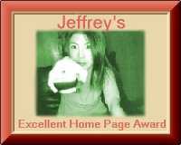 Jeffrey's Excellent Home Page Award