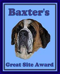 Baxter's Great site Award