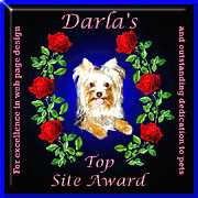 Darla's Top Site Award