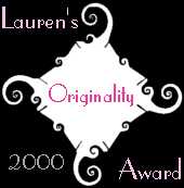 Lauren's Originality Award