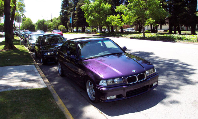 Bmw e36 m3 techno violet #4