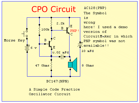 Morse Code Oscillator