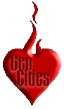 Geocities Logo button flame heart