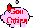 Geocities Logo button piggybank