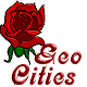 Geocities Logo button rose 2