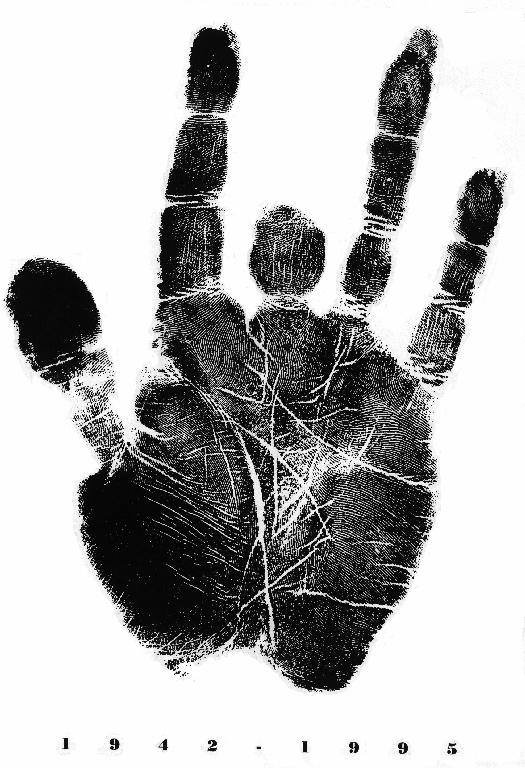 Jerry Garcia Handprint