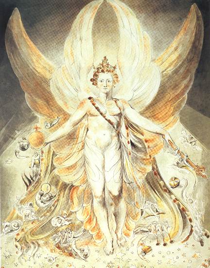 william blake paintings. from a painting by William