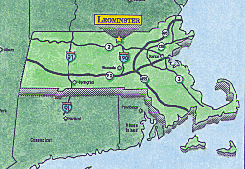 map of massachusetts