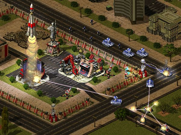 command and conquer red alert 2 screen black