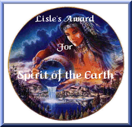 Award For Spirit of the Earth / The former URL is no longer valid!