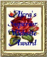 Aferg's Superior Website Award