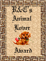 R & C's Animal Lover Award