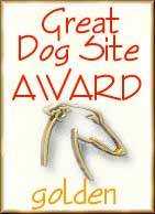 Great Dog Site Award - Gold