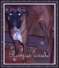 Ronja's Award