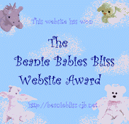 Beanie Babies Bliss Website Award