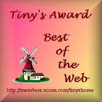 Tiny's Award