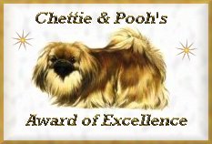 Chettie&Pooh's Award of Excellence