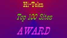 Top 100 Sites Award