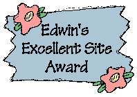 Edwin's Excellent Site Award