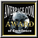 Awebpagecom Award of Excellence