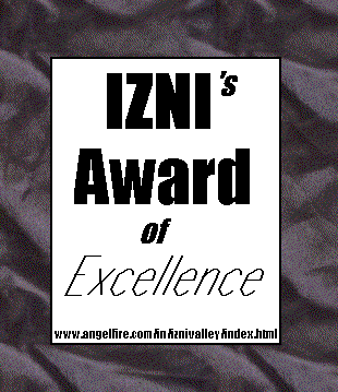 Izni's Award of Excellence