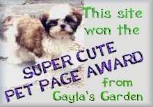 Cutest Pet Pages Award from Gayla's Garden