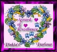 Pinkie's Award of Excellence