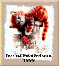 Purrfect Website Award