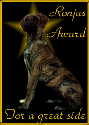 Ronja's Award For A Great Site