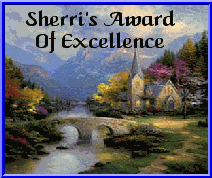 Sherri's Award of Excellence