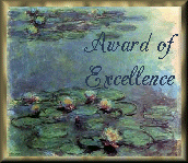 Tammy's Award of Excellence