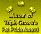 Triple Crown's Pet Pride Award