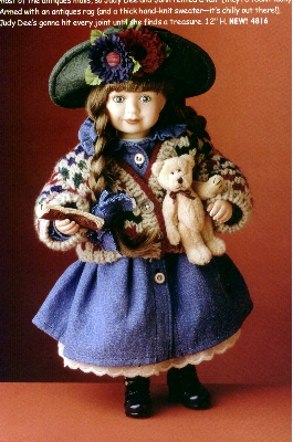 The Boyds Collection Yesterdays Child 4821 Lynne Jigsaw fashion Doll Bear