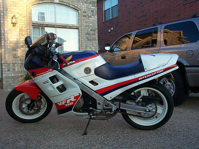 1986 750Vfr honda interceptor mototcycle #7